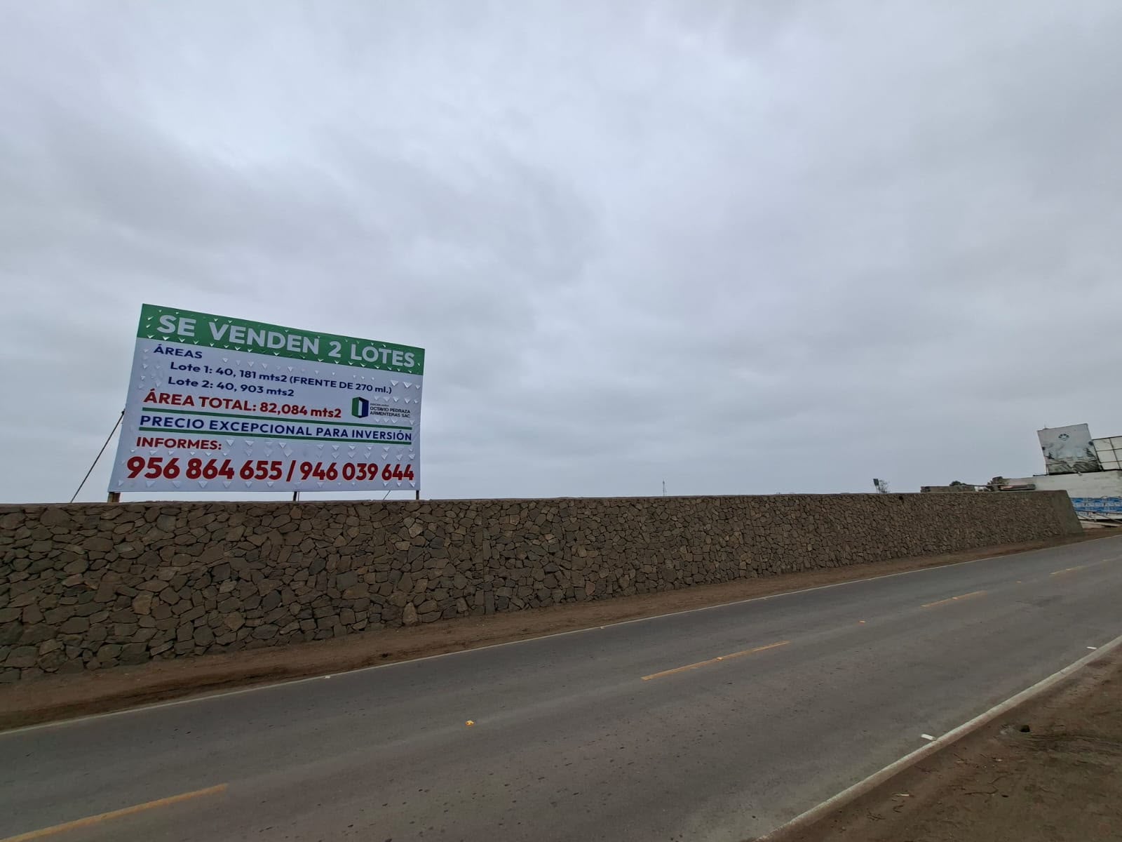 Frente de los terrenos en Asia