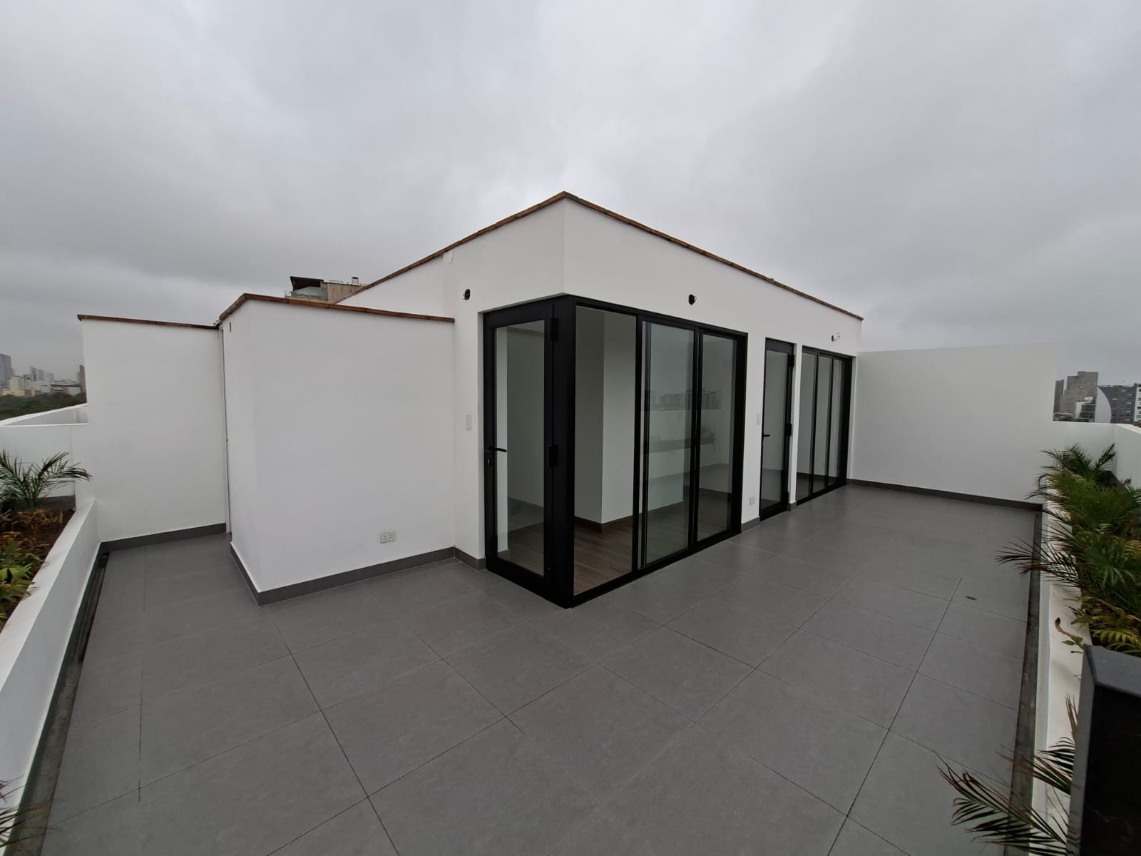 Terraza del dúplex 1102 de Optimus